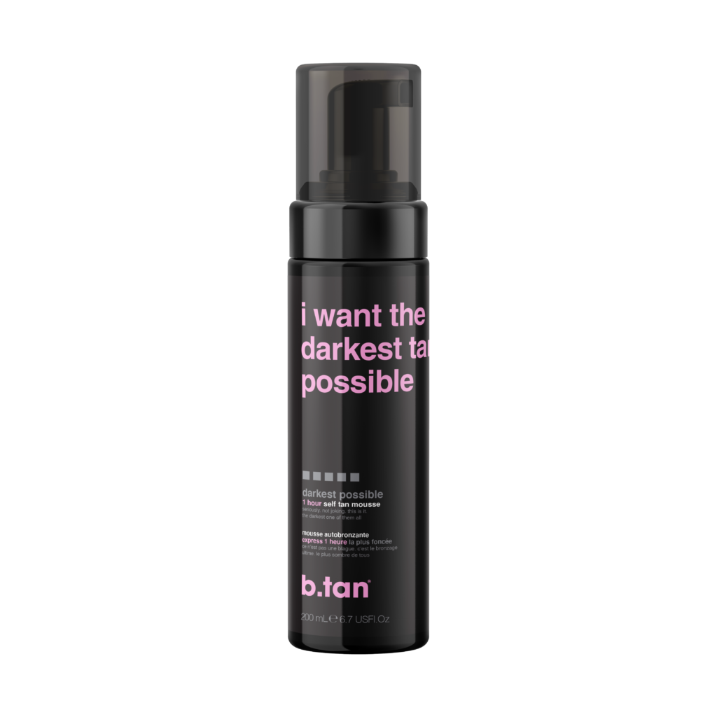 B.tan - I Want The Darkest Tan Possible Tan Mousse 200ml - Femmeunique