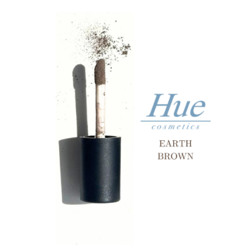 Hue Cosmetics Earth brown swatch