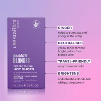 Lee Stafford Bleach Blondes Purple Toning Hot Shot