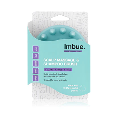 Imbue scalp massage & shampoo brush 