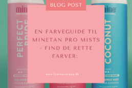 Blog - farveguide til minetan pro mist