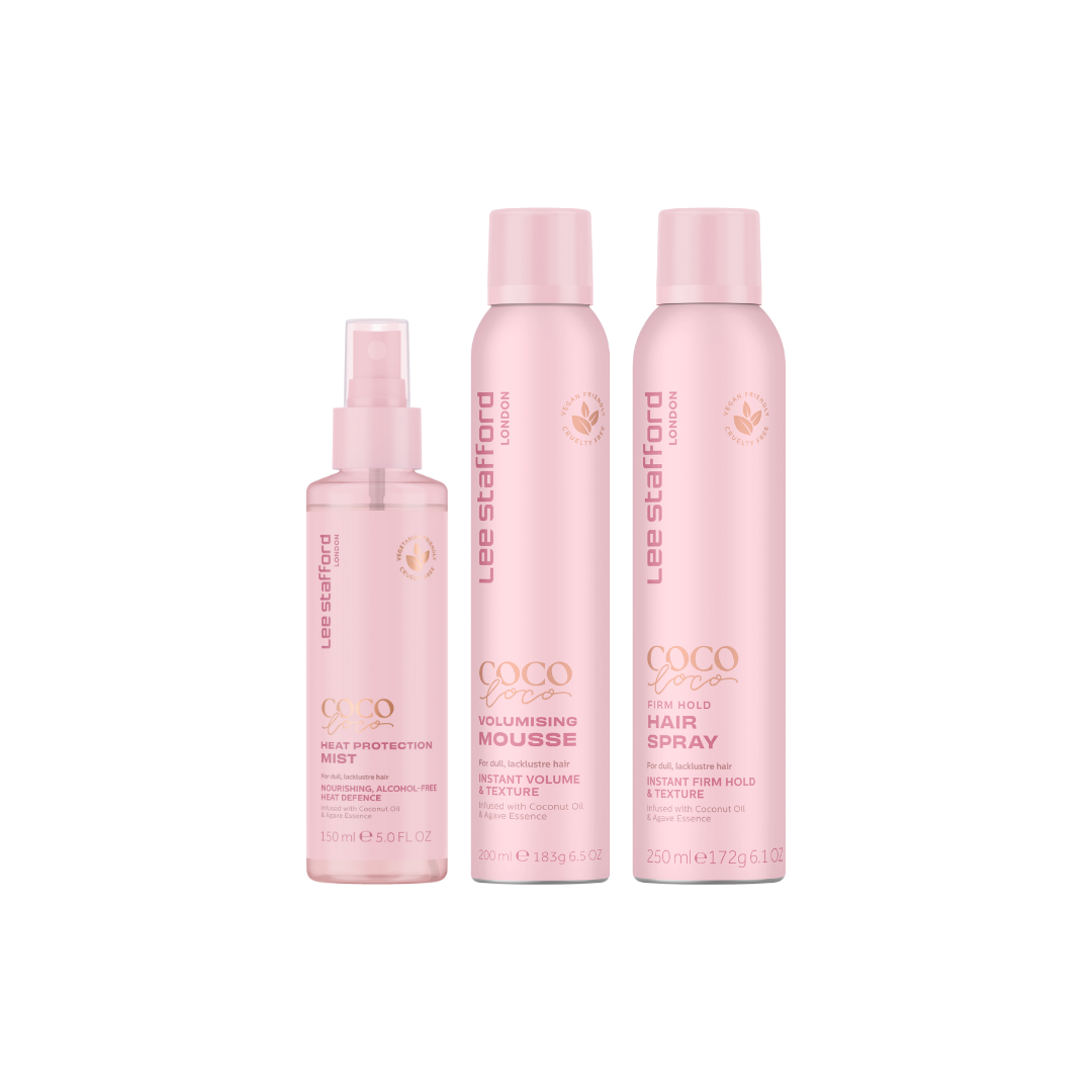 Lee Stafford - Coco Loco, Perfect Blowdry Kit (3 produkter) 